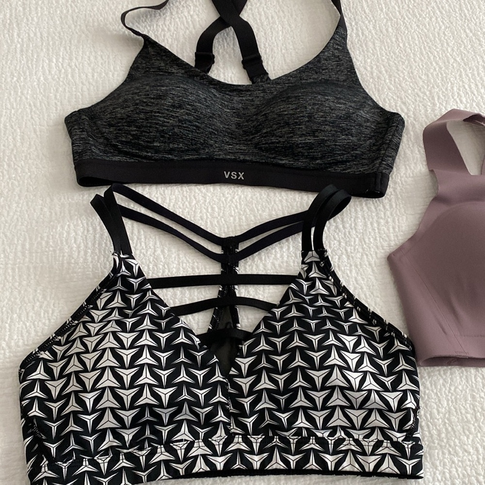 3 Victoria Secret Sport Bras - Picture 2 of 7